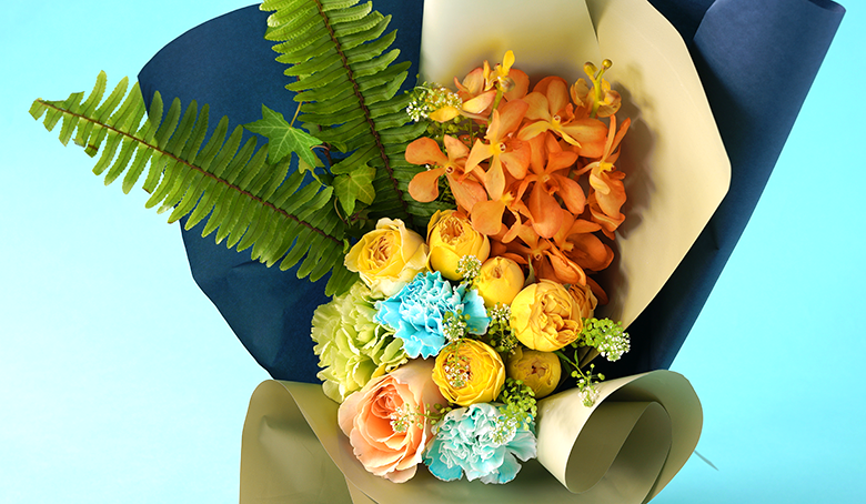 【父の日】イエローバラの花束