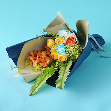 【父の日】イエローバラの花束