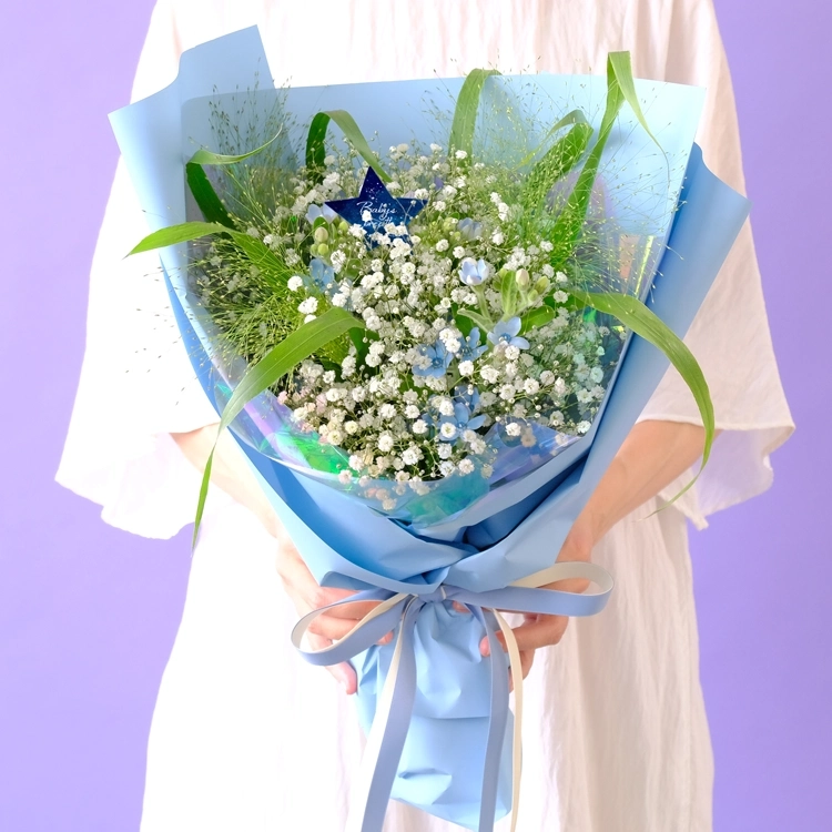かすみそう花束　「星合い」
