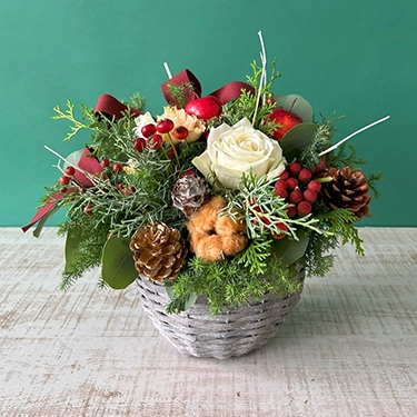 クリスマスのおまかせデザイナーアレンジメント L