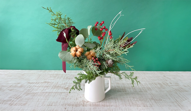 クリスマスのおまかせデザイナーブーケ