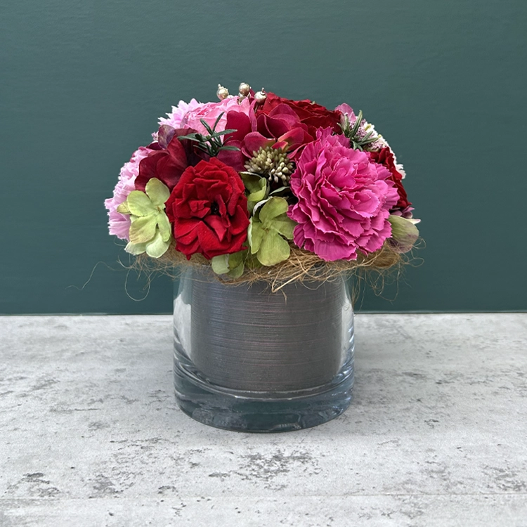 アート＆プリザーブドフラワー「クリスマスヴェール」 S