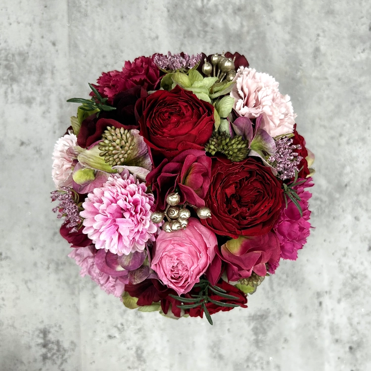 アート＆プリザーブドフラワー「クリスマスヴェール」 S