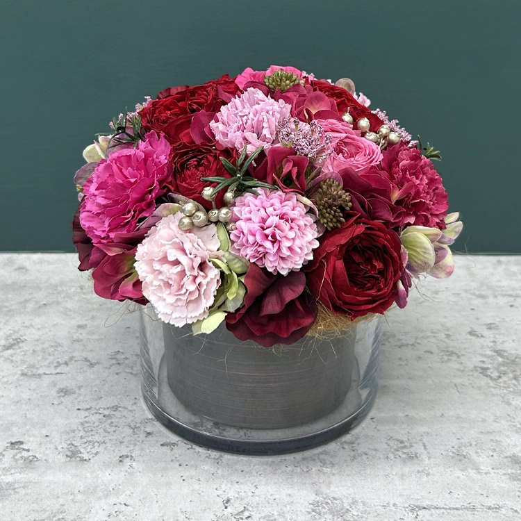 アート＆プリザーブドフラワー「クリスマスヴェール」 M