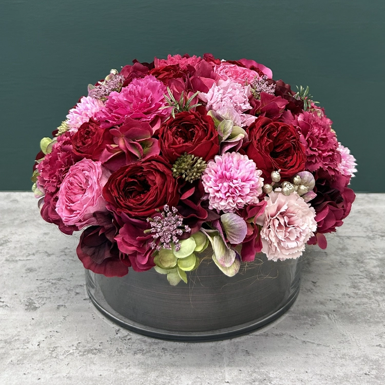 アート＆プリザーブドフラワー「クリスマスヴェール」 L