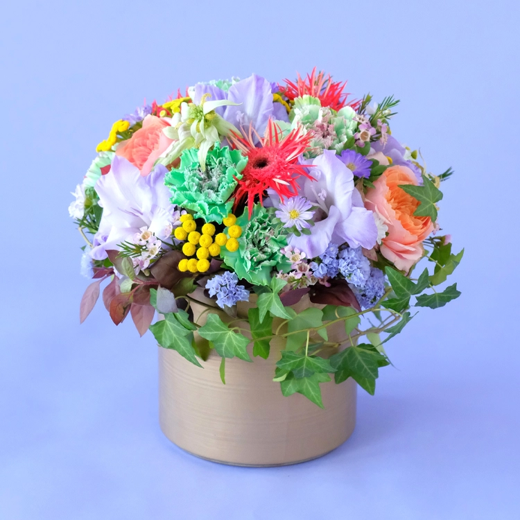 【夢の花屋】「トルコの色彩」アレンジメント