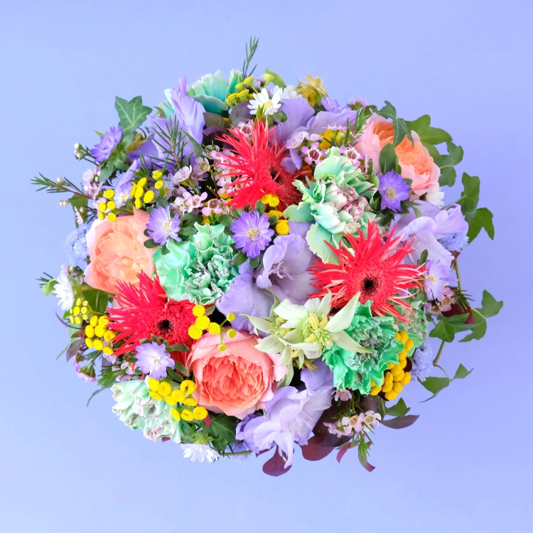 【夢の花屋】「トルコの色彩」アレンジメント