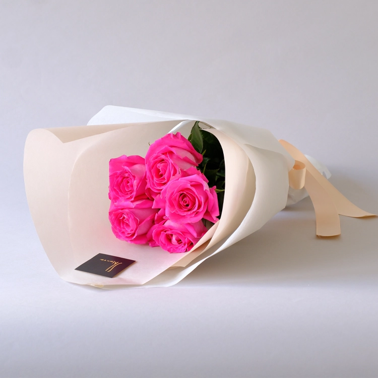 11月限定　デザイナーズセレクト　ローズブーケ　ピンク