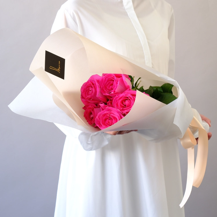 11月限定　デザイナーズセレクト　ローズブーケ　ピンク