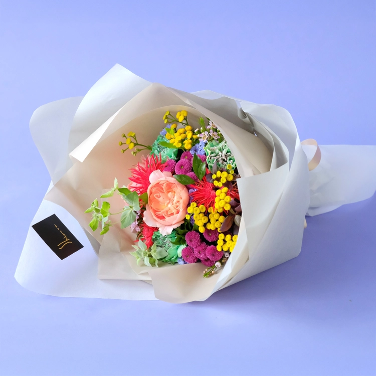 【夢の花屋】「トルコの色彩」ブーケ