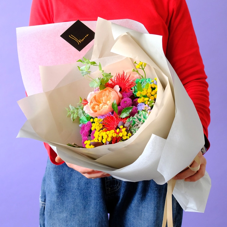 【夢の花屋】「トルコの色彩」ブーケ