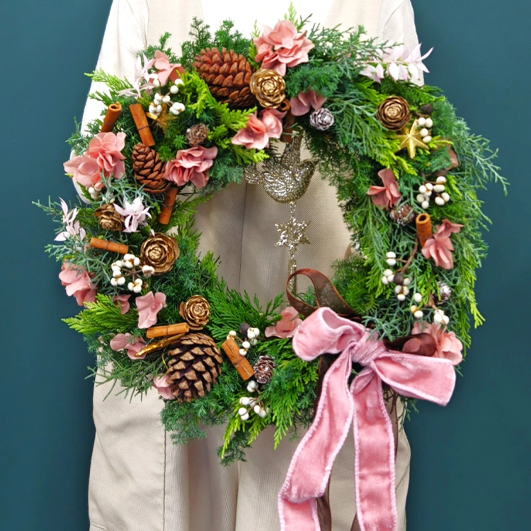 11/22　①11：00～12：30　クリスマスリース　ワークショップ　チケット