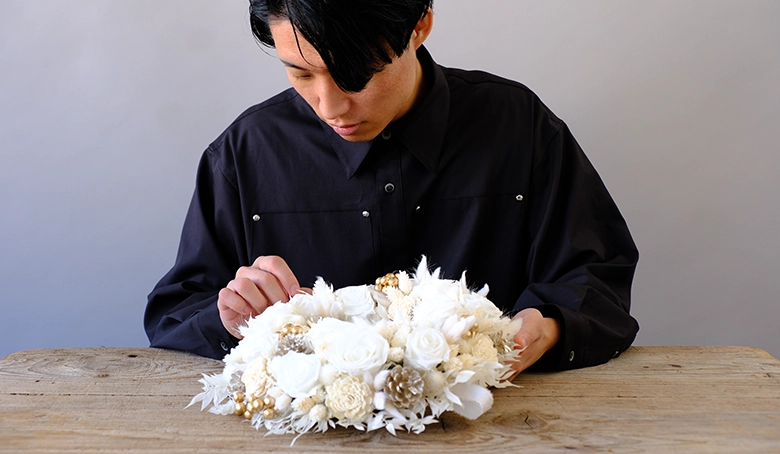 川口太聞制作の様子