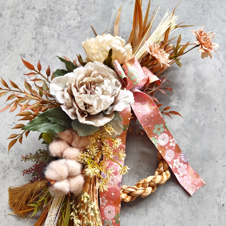 迎春しめ縄飾り　「白雅結」（はくがゆい）