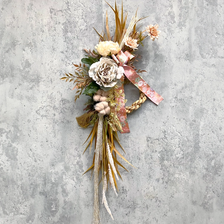 迎春しめ縄飾り　「白雅結」（はくがゆい）