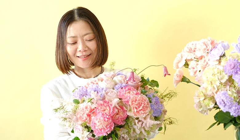 母の日ギフト】【母の日限定】Noriko Shimuraアレンジメント「ラフィネ