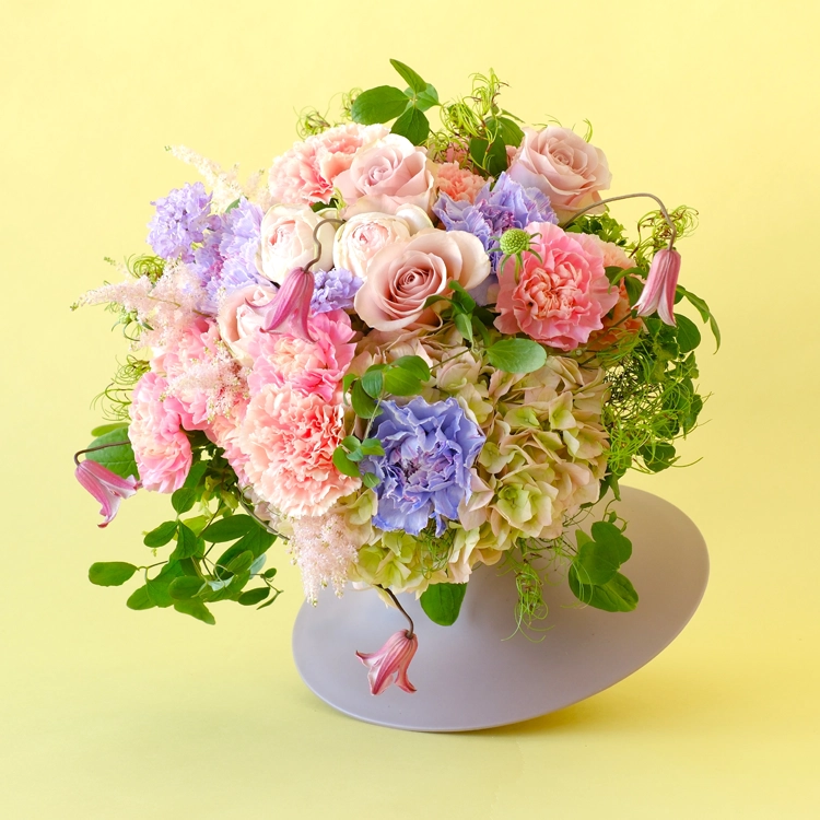 母の日ギフト】【母の日限定】Noriko Shimuraブーケ「レーヴ」花器