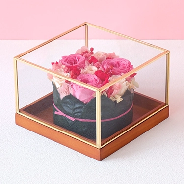 プリザーブドフラワー「ローズタルト」母の日限定 L | 花・花束を贈る