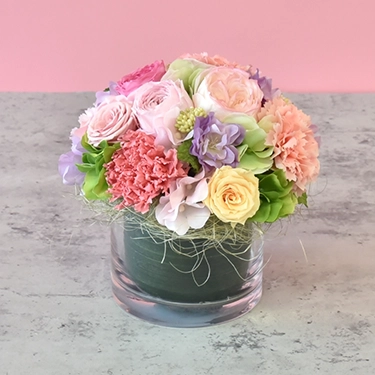アート＆プリザーブドフラワー「ヴェール」母の日限定 S | 花・花束を