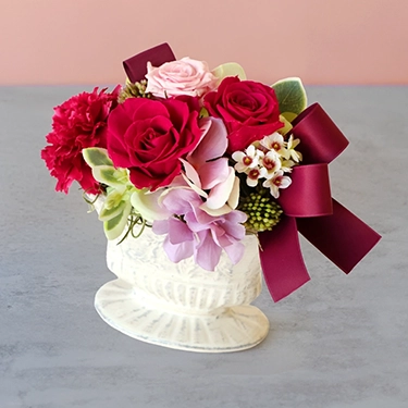 ミィページ　プリザーブドフラワー　一対プラス単品 アート＆プリザーブドフラワー「ミラ」 | 花・花束を贈るなら第一園芸